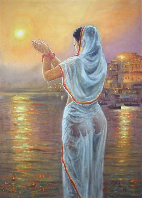 Nude Indian Woman Paintings for Sale